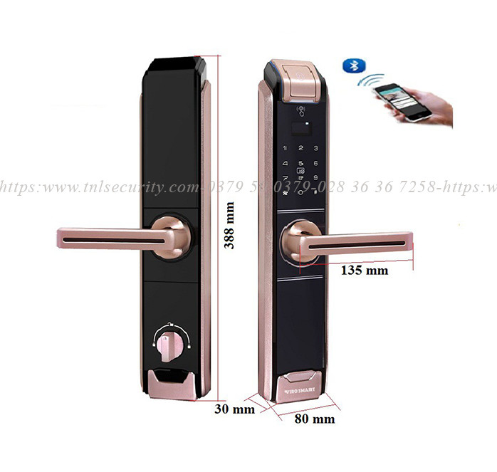 KHÓA CỬA VÂN TAY VR-TCP918/82 KHÓA CỬA VÂN TAY VR-TCP918/82